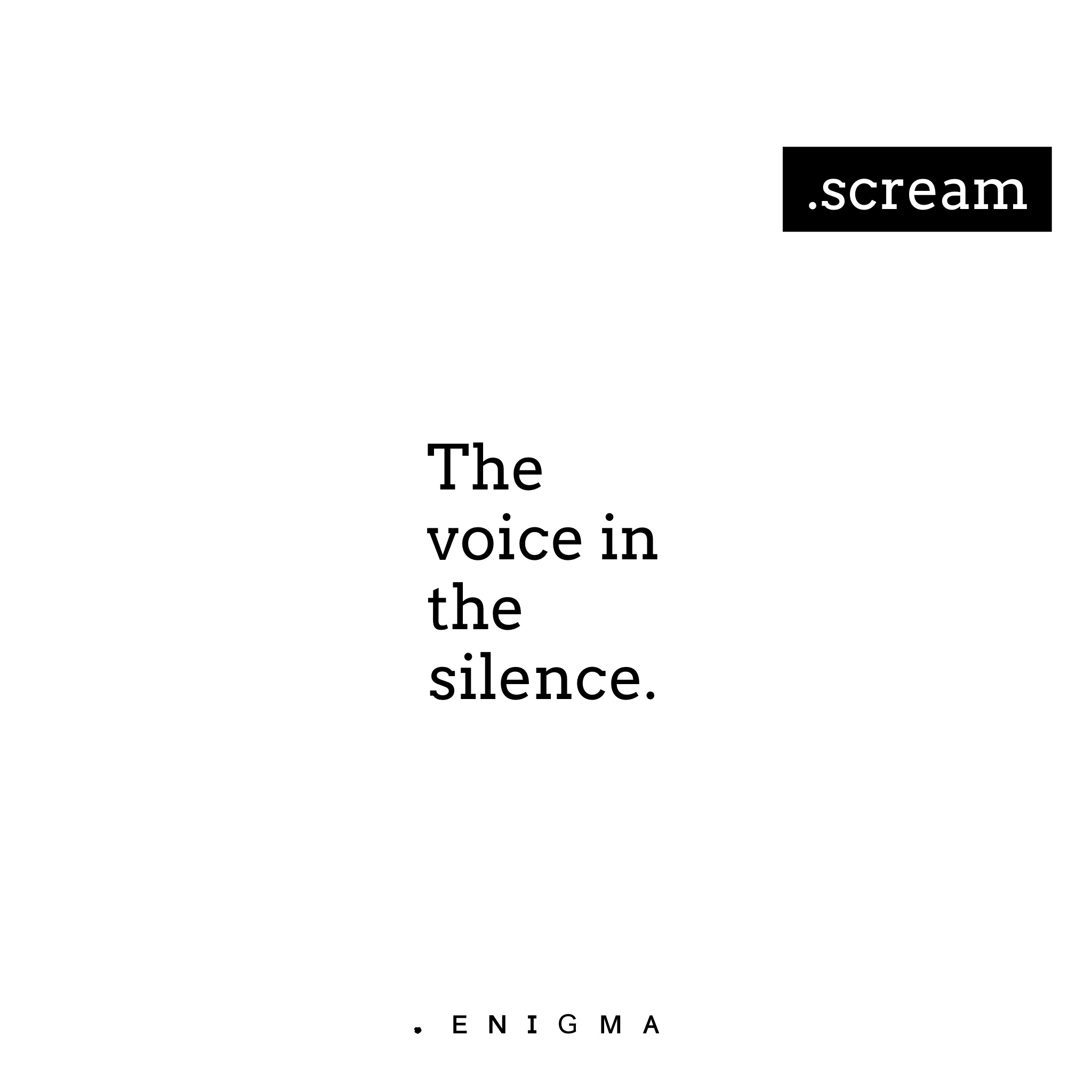 The Silence in the Voice.